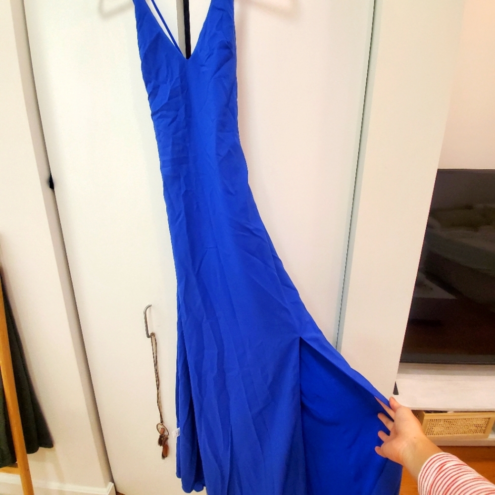 Flooe length dress!